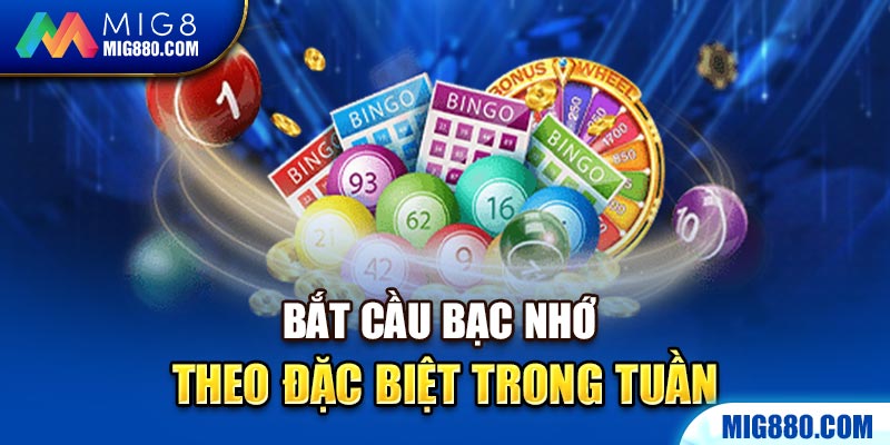 Bắt cầu bạc nhớ theo đặc biệt trong tuần